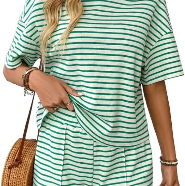 Two Piece Sets for Women Summer Shorts Lounge Set Casual Travel Beach Vacation Outfits Clothes